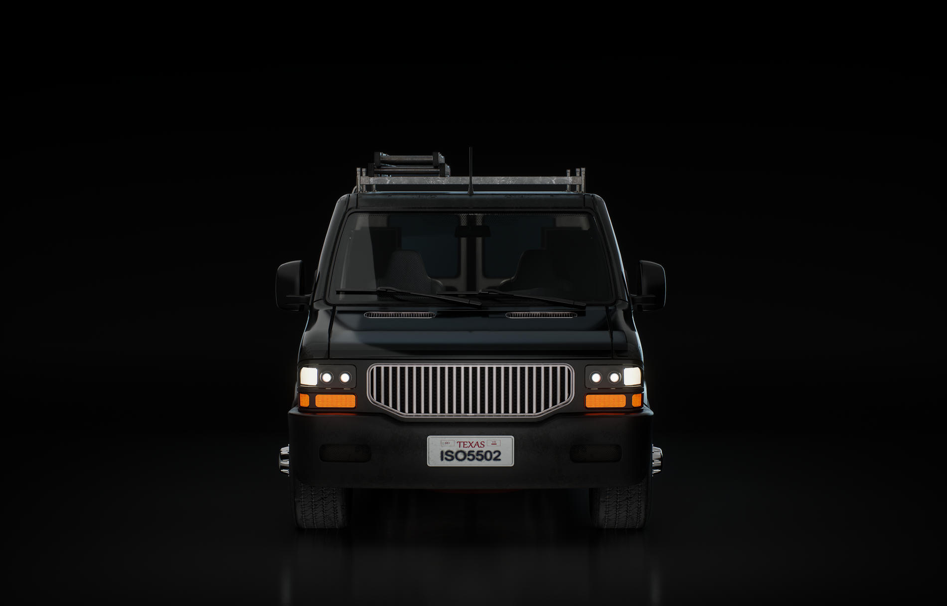 Work Van 3D Model