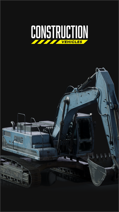 Excavator 3D Model