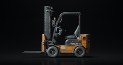 Forklift 3D Model